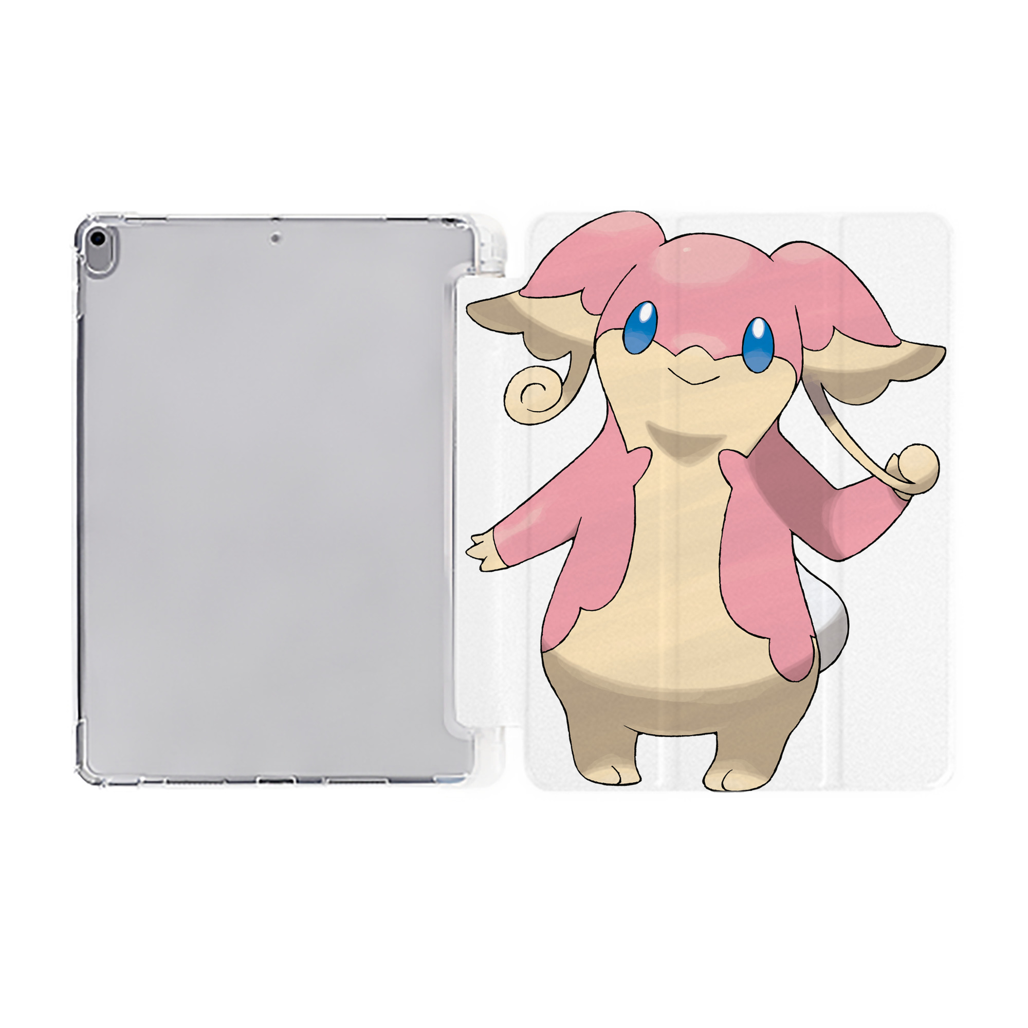 （画像用） ポケットモンスター Pokémon IPad ケース ペン収納付き 三つ折りスタンド PUレザー×シリコン 対応機種9.5/10.5/10.9インチ